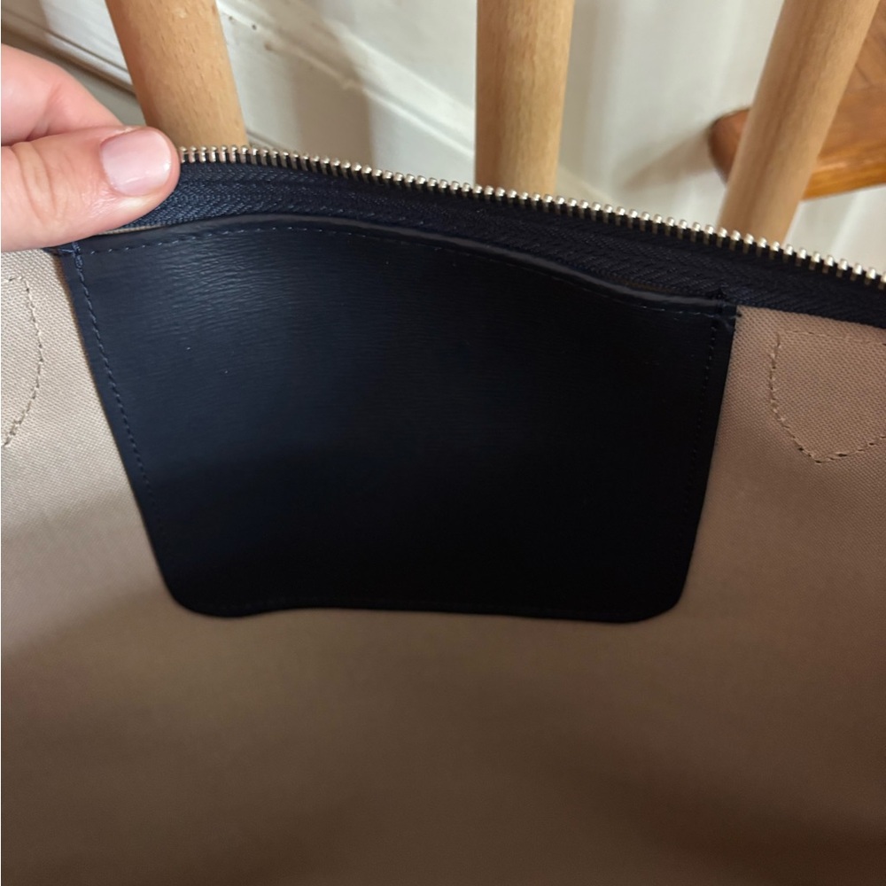Longchamp Le Pliage City Tote Navy Large - Picture 7 of 8